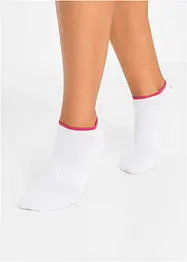 Lot de 8 paires de socquettes avec coton, bonprix