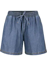 Short en denim léger avec taille confortable, extra large, bonprix