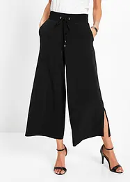 Pantalon en jersey à taille élastiquée, bonprix