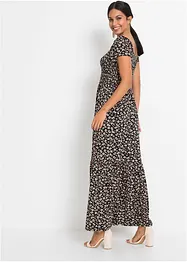 Robe longue imprimée en viscose, bonprix