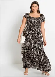 Robe longue imprimée en viscose, bonprix