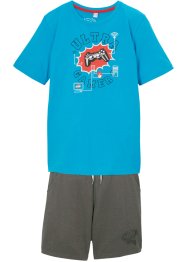 T-shirt et bermuda garçon (Ens. 2 pces.) coton, bpc bonprix collection
