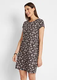 Lot de 2 robes en jersey 100% coton avec fentes latérales, bonprix