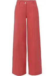 Pantalon palazzo en lin mélangé, bonprix