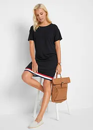 Robe en jersey manches courtes, bonprix