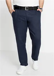 Pantalon chino Regular, 100% lin, droit, bonprix
