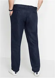 Pantalon chino Regular, 100% lin, droit, bonprix