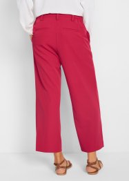 Pantalon extensible 7/8, taille semi-élastiquée, Loose Fit, bpc bonprix collection