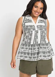 Top blouse imprimé, bonprix