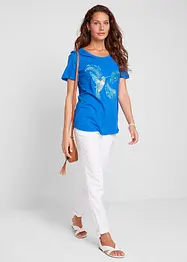 T-shirt coton imprimé, bonprix