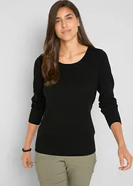 Pull en fine maille basique, bonprix