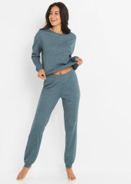 Pyjama en matière côtelée douce, bpc bonprix collection