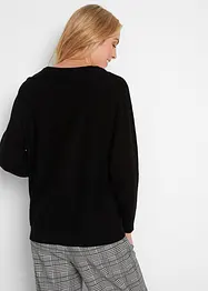 Pull à manches chauve-souris, bonprix