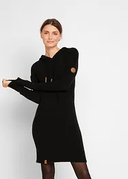 Robe en maille à capuche, bonprix