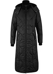 Manteau long matelassé avec surpiqûres diamant, bonprix