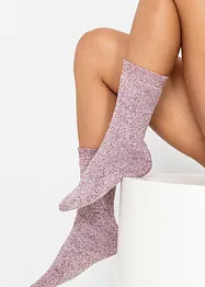 Lot de 5 paires de chaussettes thermo en éponge, bonprix