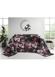 Couvre-lit à fleurs de magnolia, bpc living bonprix collection