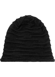 Beanie uni à fronces, bonprix