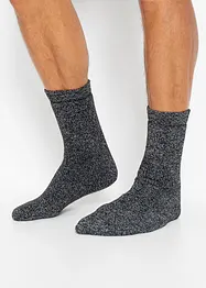 Lot de 5 paires de chaussettes thermo en éponge, bonprix