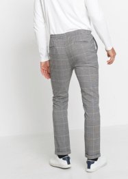 Pantalon taille extensible légèrement raccourci Slim Fit, Straight, bpc selection