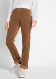 Pantalon stretch en velours côtelé, Straight, bpc bonprix collection