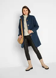 Manteau en bouclé avec poches, bonprix