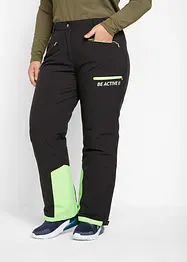 Pantalon de ski thermo fonctionnel avec pare-neige, étanche, Straight, bonprix