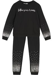 Sweat-shirt + pantalon fille (Ens. 2 pces.), bpc bonprix collection