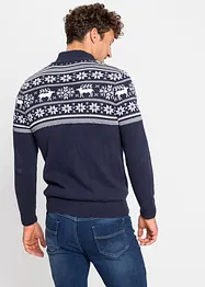 Pull norvégien en maille douce, bonprix