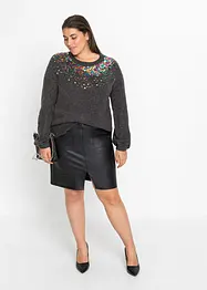 Pull à paillettes, bonprix