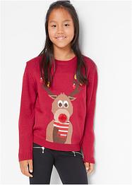 Pull de Noël garçon, bpc bonprix collection