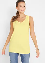 Lot de 5 débardeurs longs 100% coton, bonprix