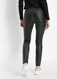 Pantalon avec détails biker, bonprix