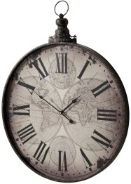Horloge murale avec mappemonde, bpc living bonprix collection