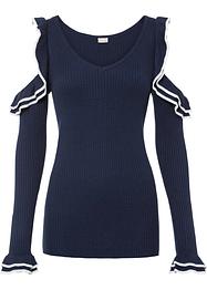 Pull côtelé épaules dénudées, BODYFLIRT boutique