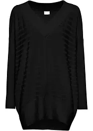 Pull côtelé oversize, bonprix