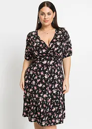 Robe en jersey à manches bouffantes, bonprix