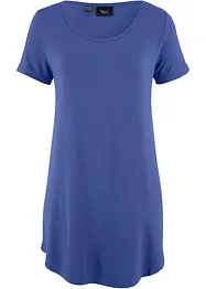 T-shirt long en viscose, manches courtes, bonprix