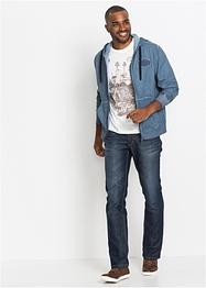 Gilet sweat à capuche, John Baner JEANSWEAR