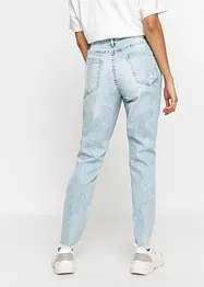 Jean Mom taille haute avec effets destroy, bonprix