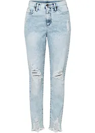 Jean Mom taille haute avec effets destroy, bonprix