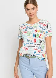 T-shirt doux en viscose mélangée, bonprix