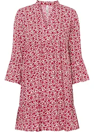 Robe courte à volants en viscose, bonprix