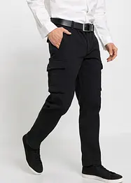Pantalon droit en coton extensible, regular, bonprix