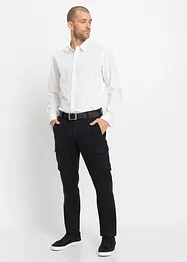 Pantalon droit en coton extensible, regular, bonprix