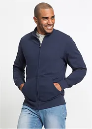 Sweat zippé à col montant, bonprix