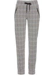 Pantalon taille extensible à carreaux Prince de Galles, bpc selection premium