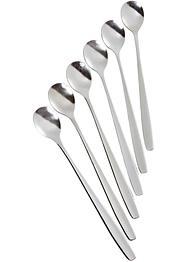 Cuillère à glace, yahourt ou cocktail, lot de 6, bpc living bonprix collection