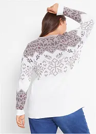 Pull à motif norvégien, bonprix