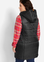 Gilet sans manches matelassé coupe longue, bpc bonprix collection